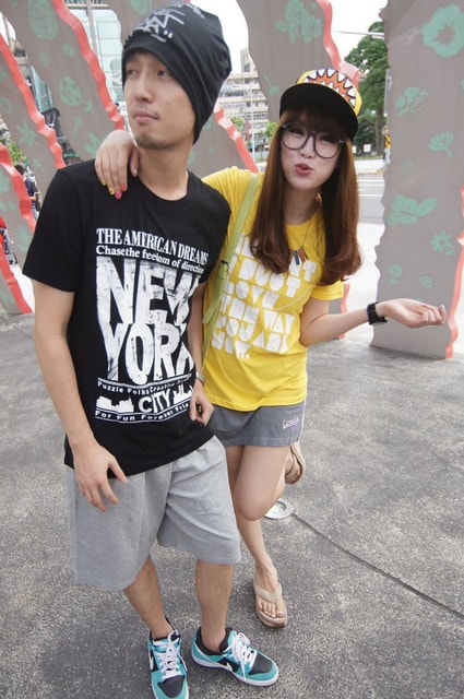 【穿搭】情侶裝也可以穿得好休閒愜意又不害羞。Puzzle拍手