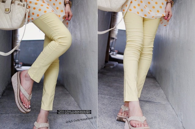 【穿搭】夏日限定可愛繽紛色彩。11套姊妹色褲穿搭大集合❤