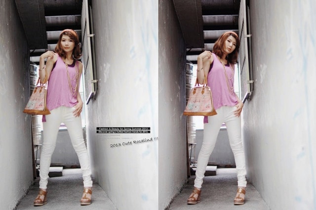 【穿搭】夏日限定可愛繽紛色彩。11套姊妹色褲穿搭大集合❤