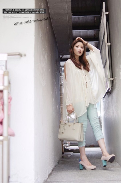 【穿搭】夏日限定可愛繽紛色彩。11套姊妹色褲穿搭大集合❤