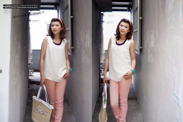 【穿搭】夏日限定可愛繽紛色彩。11套姊妹色褲穿搭大集合❤