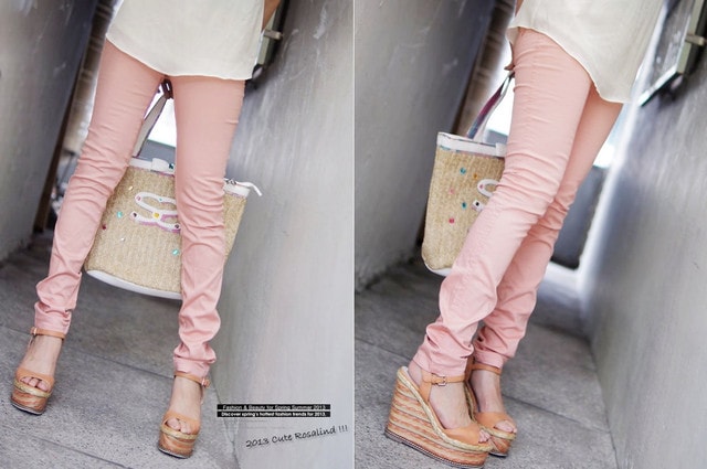 【穿搭】夏日限定可愛繽紛色彩。11套姊妹色褲穿搭大集合❤