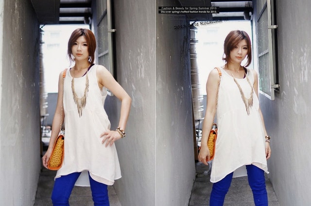 【穿搭】夏日限定可愛繽紛色彩。11套姊妹色褲穿搭大集合❤