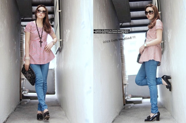 【穿搭】夏日限定可愛繽紛色彩。11套姊妹色褲穿搭大集合❤