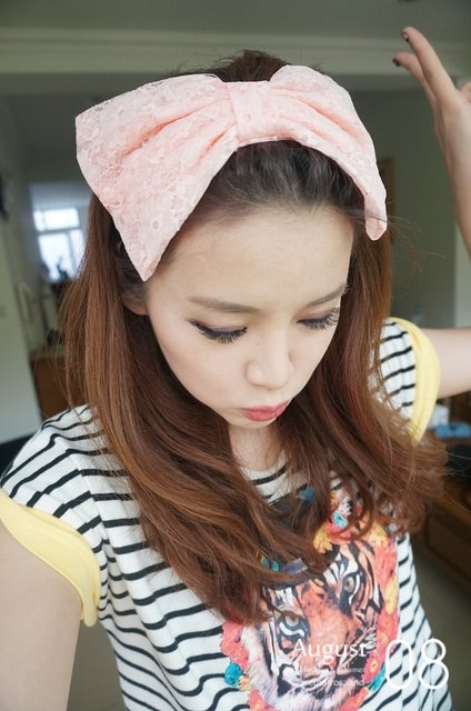 【小物】瀏海留長過渡期的好幫手。我的髮帶收藏特輯❤