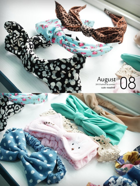 【小物】瀏海留長過渡期的好幫手。我的髮帶收藏特輯❤