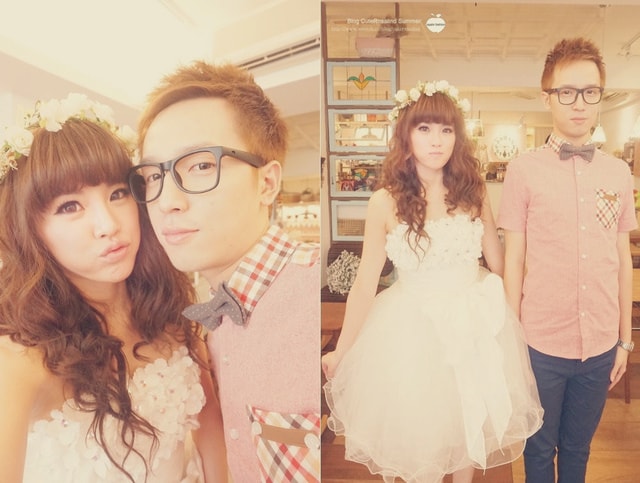 【婚禮】終於生出來了。與唯你的熱翻天7月婚紗側拍紀錄❤