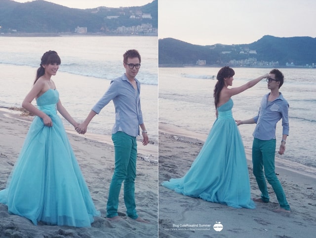 【婚禮】終於生出來了。與唯你的熱翻天7月婚紗側拍紀錄❤