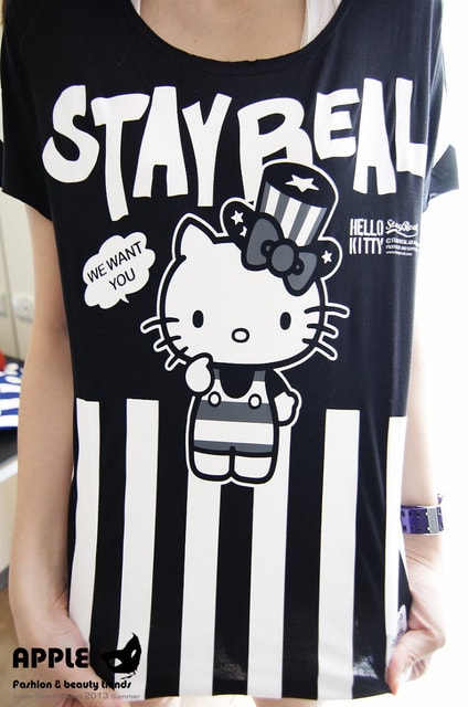 【穿搭】STAYREAL X Hello Kitty。微甜女孩美國夢❤