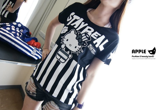 【穿搭】STAYREAL X Hello Kitty。微甜女孩美國夢❤