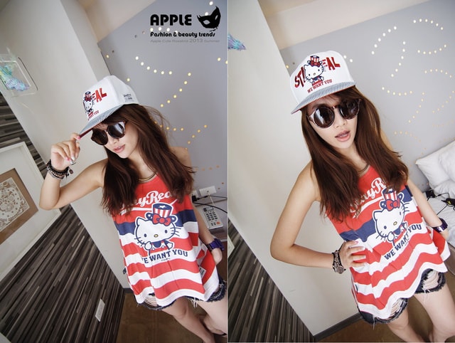 【穿搭】STAYREAL X Hello Kitty。微甜女孩美國夢❤