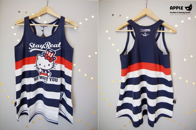 【穿搭】STAYREAL X Hello Kitty。微甜女孩美國夢❤