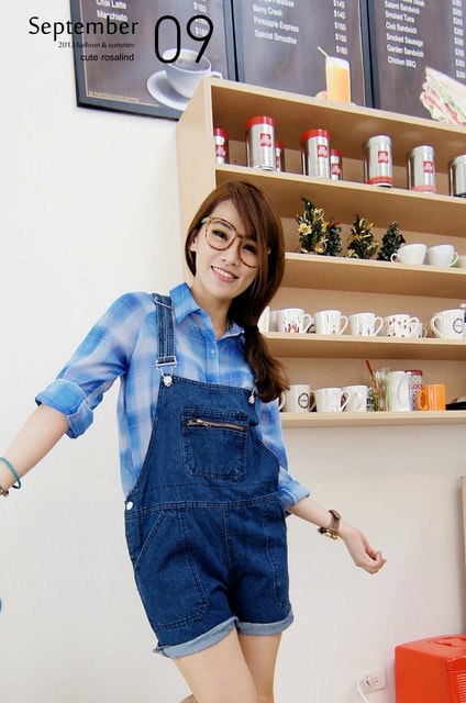 【穿搭】涼涼天氣穿上格紋襯衫剛好。初秋的襯衫七變化穿搭❤