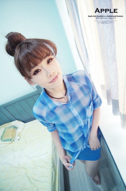 【穿搭】涼涼天氣穿上格紋襯衫剛好。初秋的襯衫七變化穿搭❤