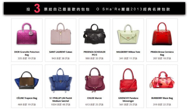 【情報】流行資訊集散地。掌握趨勢的O SHa’Re時尚社群網站❤