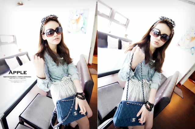 【開箱】Chanel 2.55菱格紋海軍藍佳積布銀鍊包+PRADA桃紅雙色皮夾❤ - 第33張圖 【開箱】Chanel 2.55菱格紋海軍藍佳積布銀鍊包+PRADA桃紅雙色皮夾❤