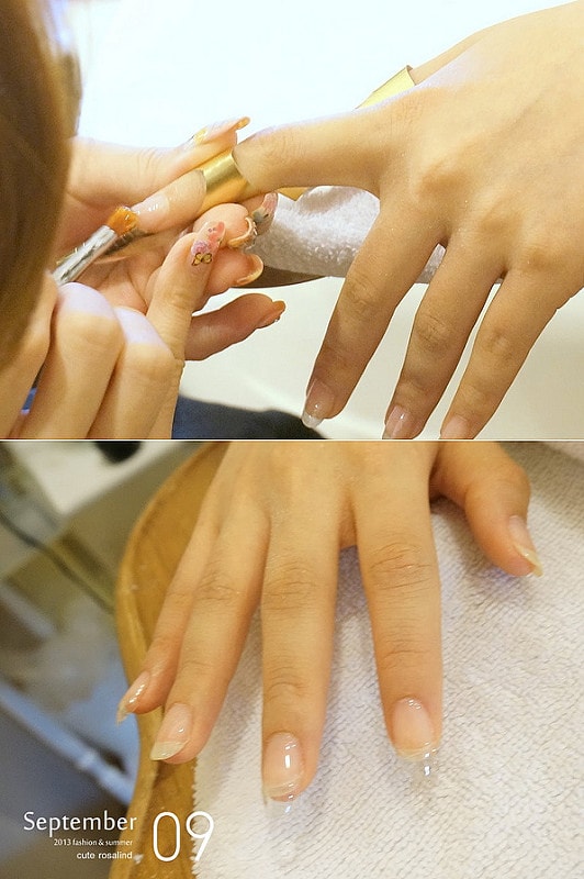 【NAIL】一次兩款。再忙也要換的訂婚款光療小記錄❤❤ - 第32張圖 030