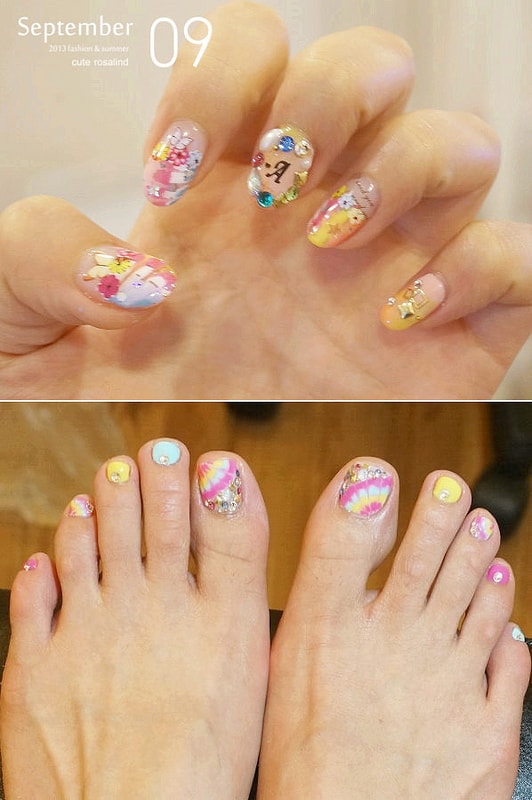 【NAIL】一次兩款。再忙也要換的訂婚款光療小記錄❤❤ - 第46張圖 040