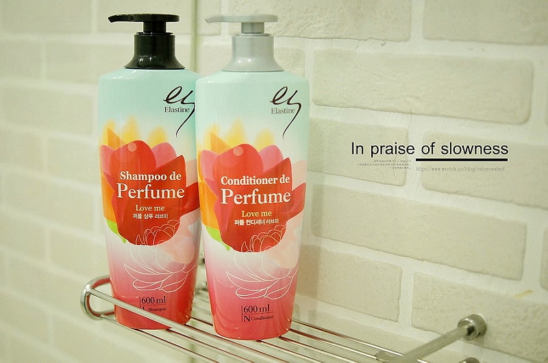 【髮妝】韓國必買。回頭率女神Elastine香水洗潤髮精❤ - 第3張圖 es (2)