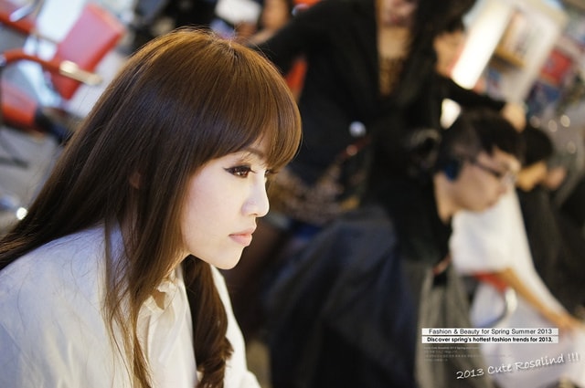 【HAIR】我新染的撞色染。三色漸層感之美人魚髮色mix片染瀏海❤