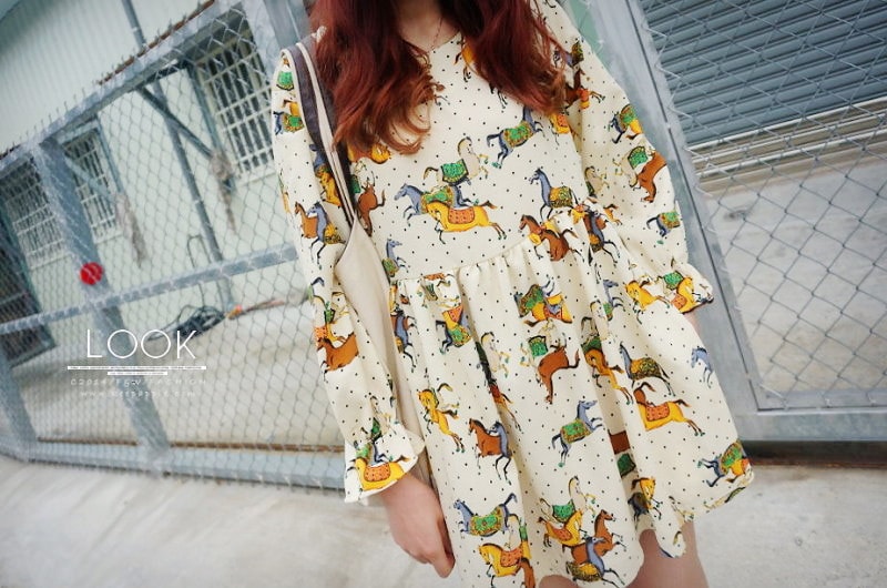 【穿搭】天氣漸漸回暖了。來個初春四套花漾穿搭LOOK - 第5張圖 DSC01657