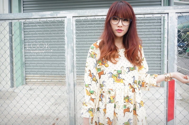 【穿搭】天氣漸漸回暖了。來個初春四套花漾穿搭LOOK - 第6張圖 DSC01641