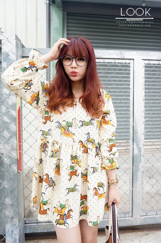 【穿搭】天氣漸漸回暖了。來個初春四套花漾穿搭LOOK - 第9張圖 DSC01651