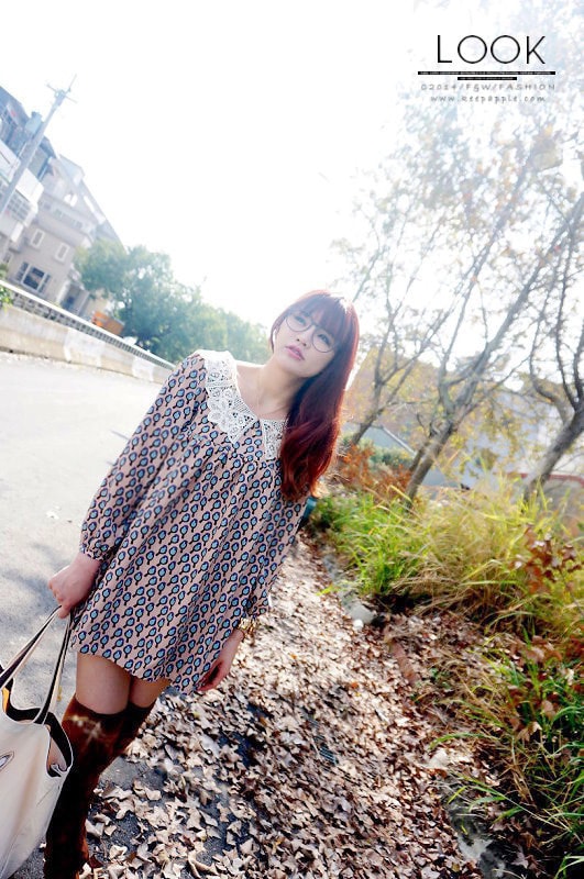 【穿搭】天氣漸漸回暖了。來個初春四套花漾穿搭LOOK - 第43張圖 DSC01826