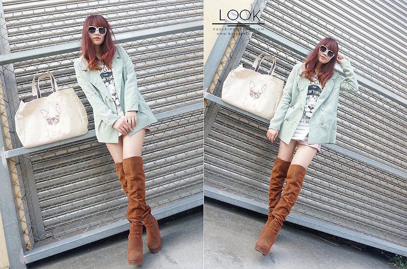 【穿搭】天氣漸漸回暖了。來個初春四套花漾穿搭LOOK - 第47張圖 DSC01847