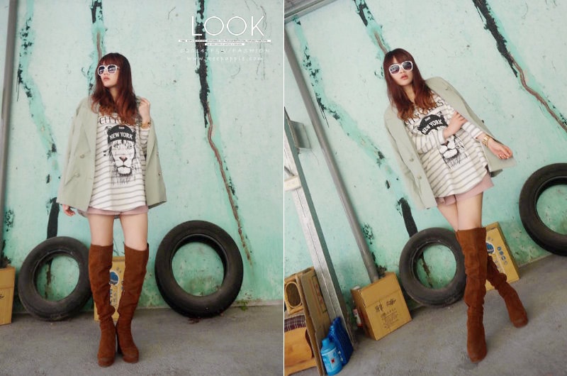 【穿搭】天氣漸漸回暖了。來個初春四套花漾穿搭LOOK - 第49張圖 DSC01902