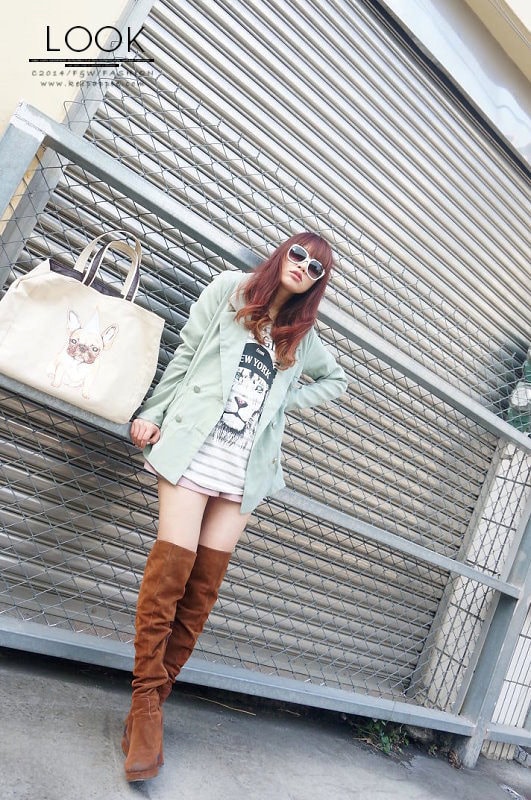 【穿搭】天氣漸漸回暖了。來個初春四套花漾穿搭LOOK - 第59張圖 DSC01839