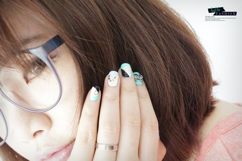 【NAIL】安堤斯藝術美甲。換了春天感又有個性的方塊色系光療 - 第59張圖 b (25)