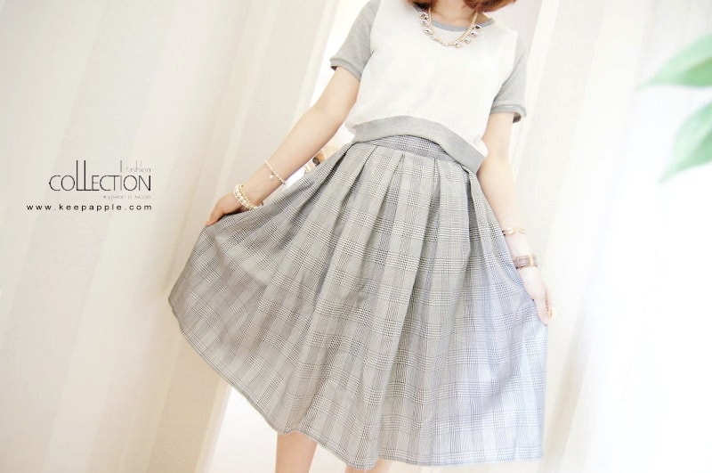 【穿搭】USTYLE Shop。今年怎麼能沒有及膝長度傘擺裙? - 第37張圖 DSC08030