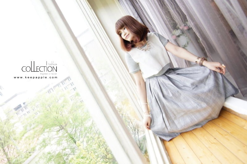 【穿搭】USTYLE Shop。今年怎麼能沒有及膝長度傘擺裙? - 第42張圖 DSC07985