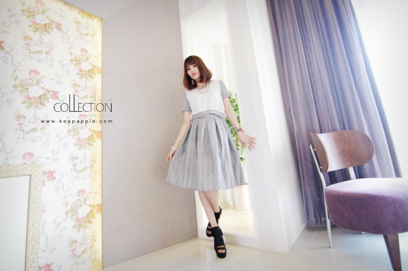 【穿搭】USTYLE Shop。今年怎麼能沒有及膝長度傘擺裙? - 第43張圖 DSC07943