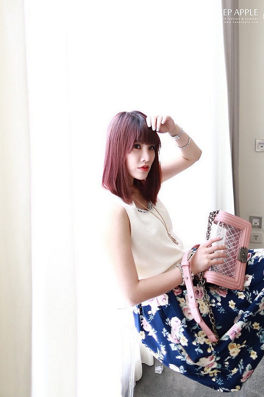 【穿搭】及膝長度傘擺裙大BOOM。我的12件圓裙蒐藏穿搭分享 - 第14張圖 IMG_3271