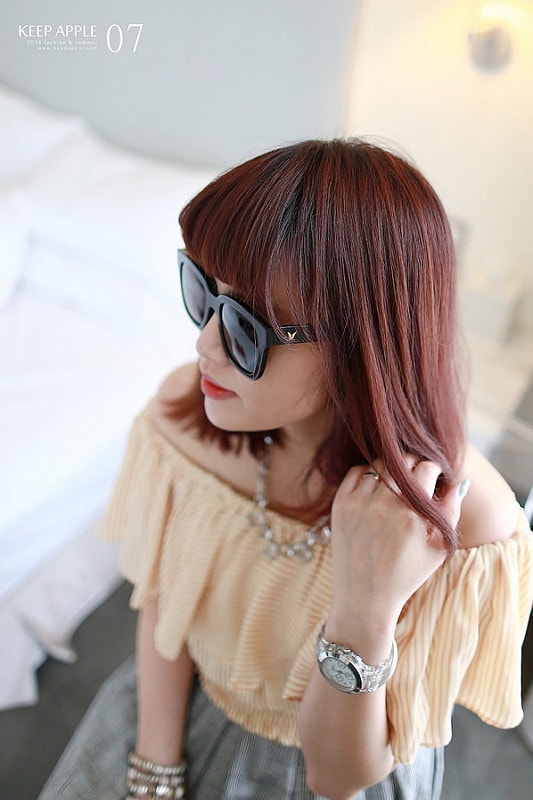 【穿搭】及膝長度傘擺裙大BOOM。我的12件圓裙蒐藏穿搭分享 - 第51張圖 IMG_3498