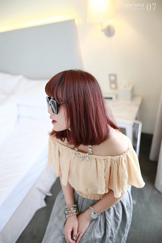 【穿搭】及膝長度傘擺裙大BOOM。我的12件圓裙蒐藏穿搭分享 - 第52張圖 IMG_3503