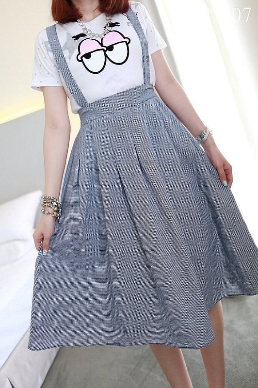 【穿搭】及膝長度傘擺裙大BOOM。我的12件圓裙蒐藏穿搭分享 - 第68張圖 IMG_3562