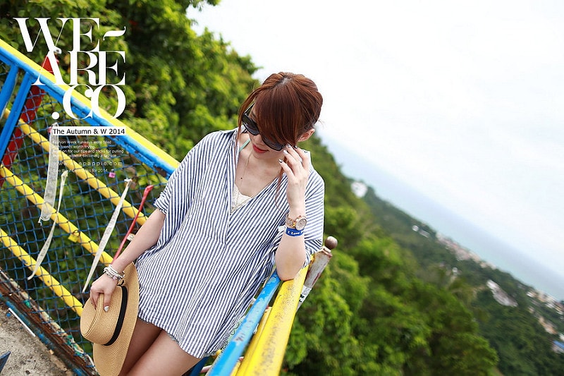 【穿搭】陪著我去長灘旅行的Catworld初秋美衣。六套穿搭分享 - 第14張圖 a (24)