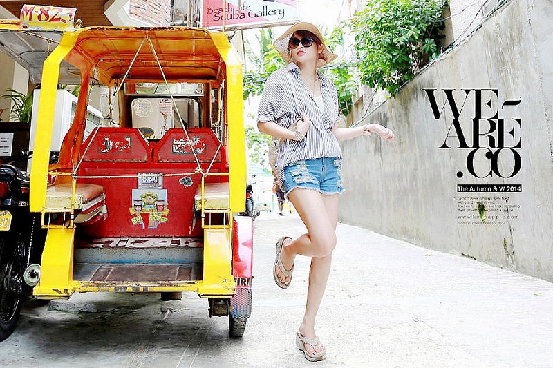 【穿搭】陪著我去長灘旅行的Catworld初秋美衣。六套穿搭分享 - 第21張圖 IMG_9793