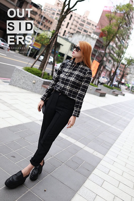 【敗家】韓國戰利品。襯衫、洋裝、球鞋與老爺褲的休閒穿搭 - 第59張圖 IMG_2175