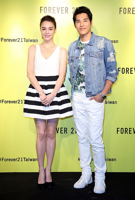 2. Forever 21 忠孝店 VIP Party 嘉賓-藍正龍以及張榕容