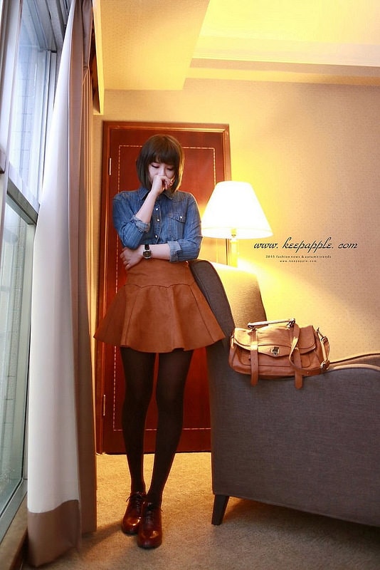 【穿搭】緊緻有型。Bast芭絲媞纖柔極塑美腿襪X我的秋冬五套褲襪LOOK - 第22張圖 IMG_9505