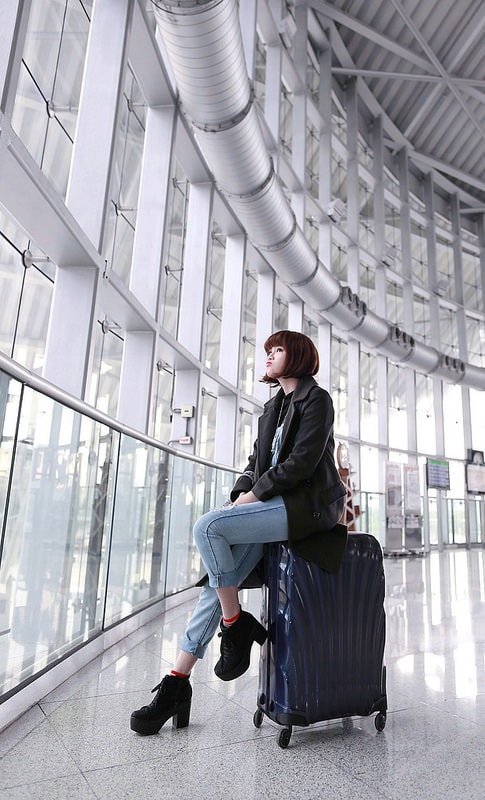 【開箱】時尚又耐看。陪著我四處奔波的Samsonite寶藍Lite-Locked貝殼硬殼行李箱 - 第31張圖 IMG_0107