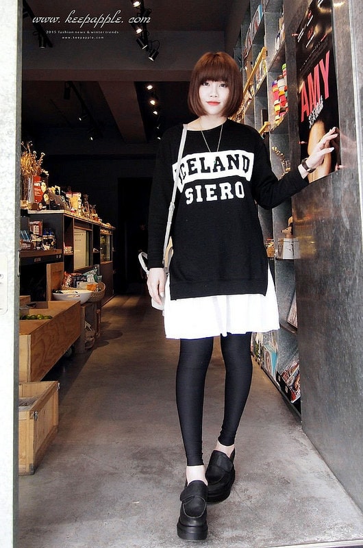 【穿搭】搭配韓系LOOK也沒問題之最好穿的塑身內搭褲。Marena瑪芮娜 - 第44張圖 DSC00130