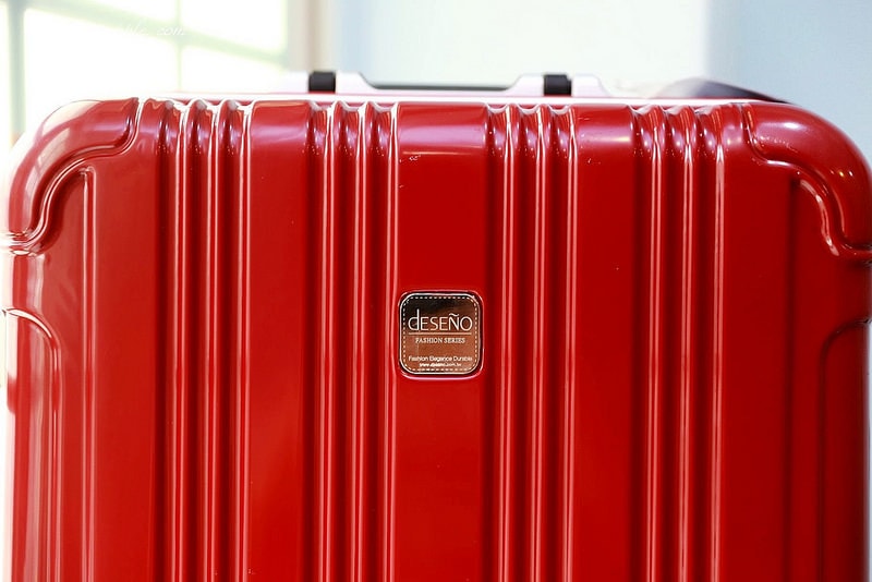 【團購】陪我到處去旅行吧,平價質感行李箱品牌Deseno酷比系列-亮面紅♥ - 第13張圖 IMG_3145