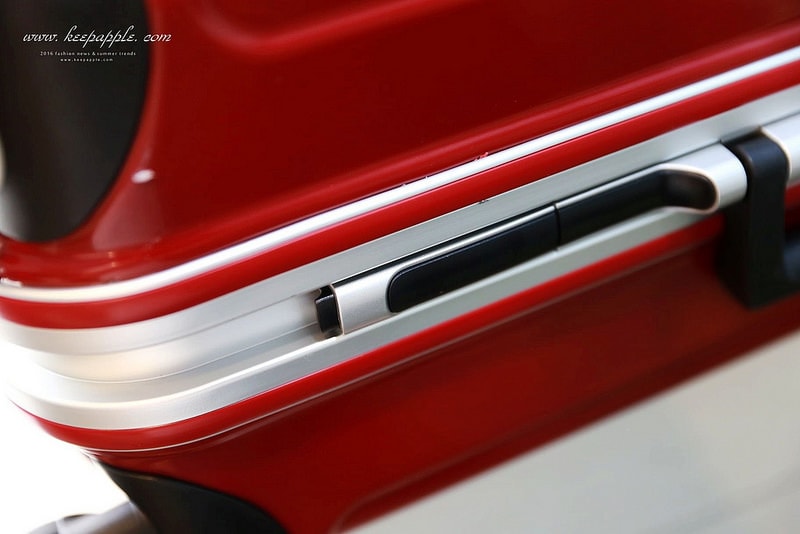 【團購】陪我到處去旅行吧,平價質感行李箱品牌Deseno酷比系列-亮面紅♥ - 第27張圖 IMG_3197