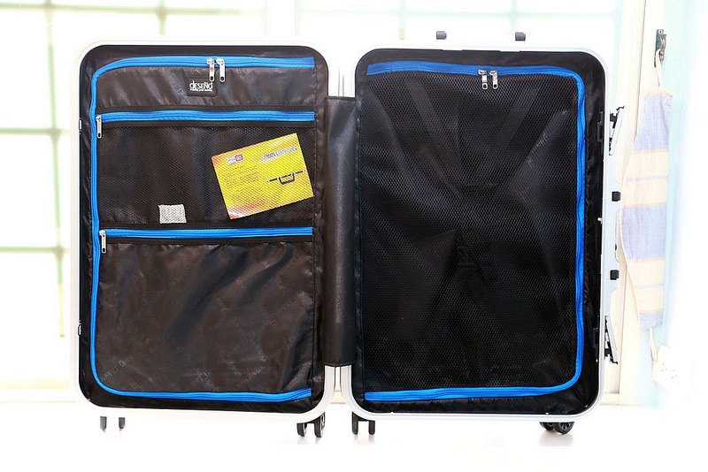 【團購】陪我到處去旅行吧,平價質感行李箱品牌Deseno酷比系列-亮面紅♥ - 第28張圖 IMG_3198