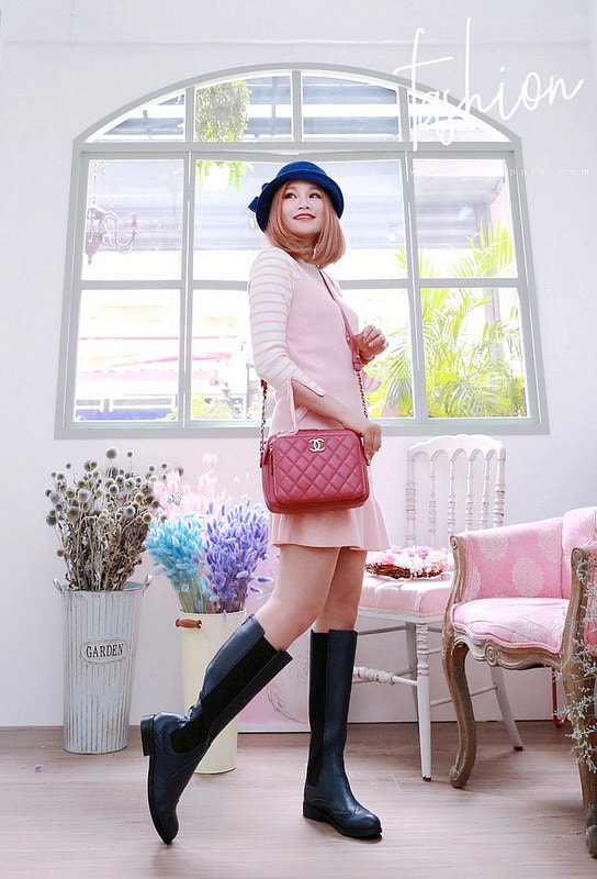 【敗家】德國漢堡購入的CHANEL香奈兒深粉紅休閒側背包開箱 // 荔枝皮好保養又好看 - 第18張圖 IMG_2471